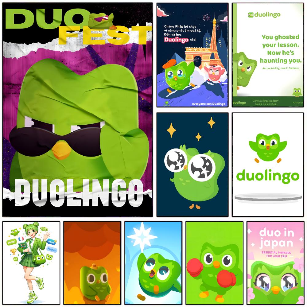 Interior Design Apps - educational app D-Duolingo Poster Modern Home