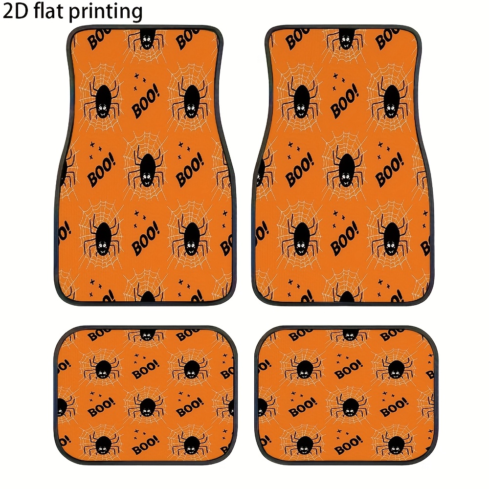 4pcs Car Floor Mats, Halloween - Interior Design Web ulasan dan harga