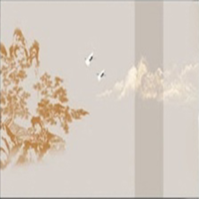Elegant Chinese Hand-Painted P - Interior Design Landscape ulasan dan harga