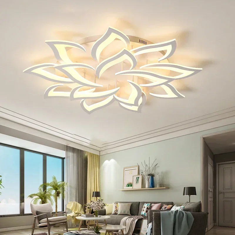 Designer LED Petal Chandelier  - Interior Design Kitchen And Living Room ulasan dan harga