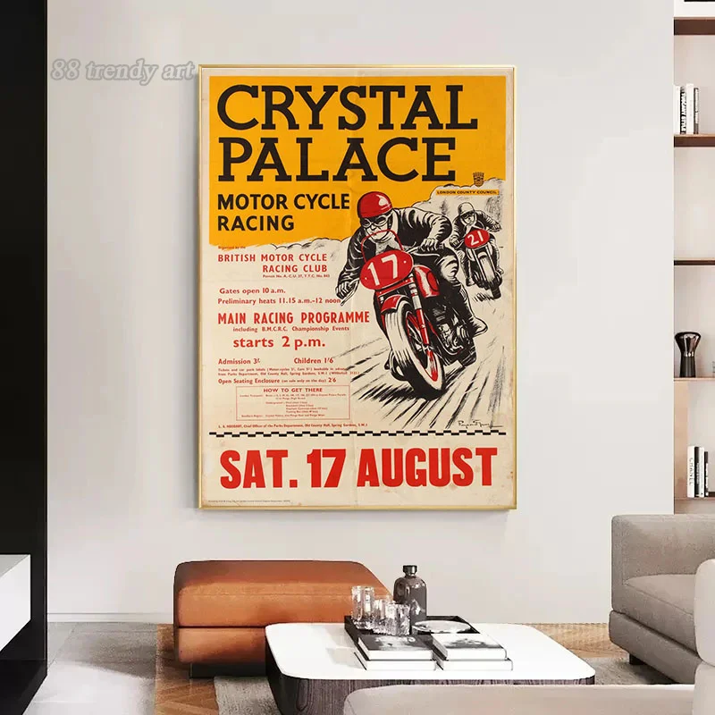 Vintage 24 Horas Motorcycle Ra - Interior Design Sketch ulasan dan harga