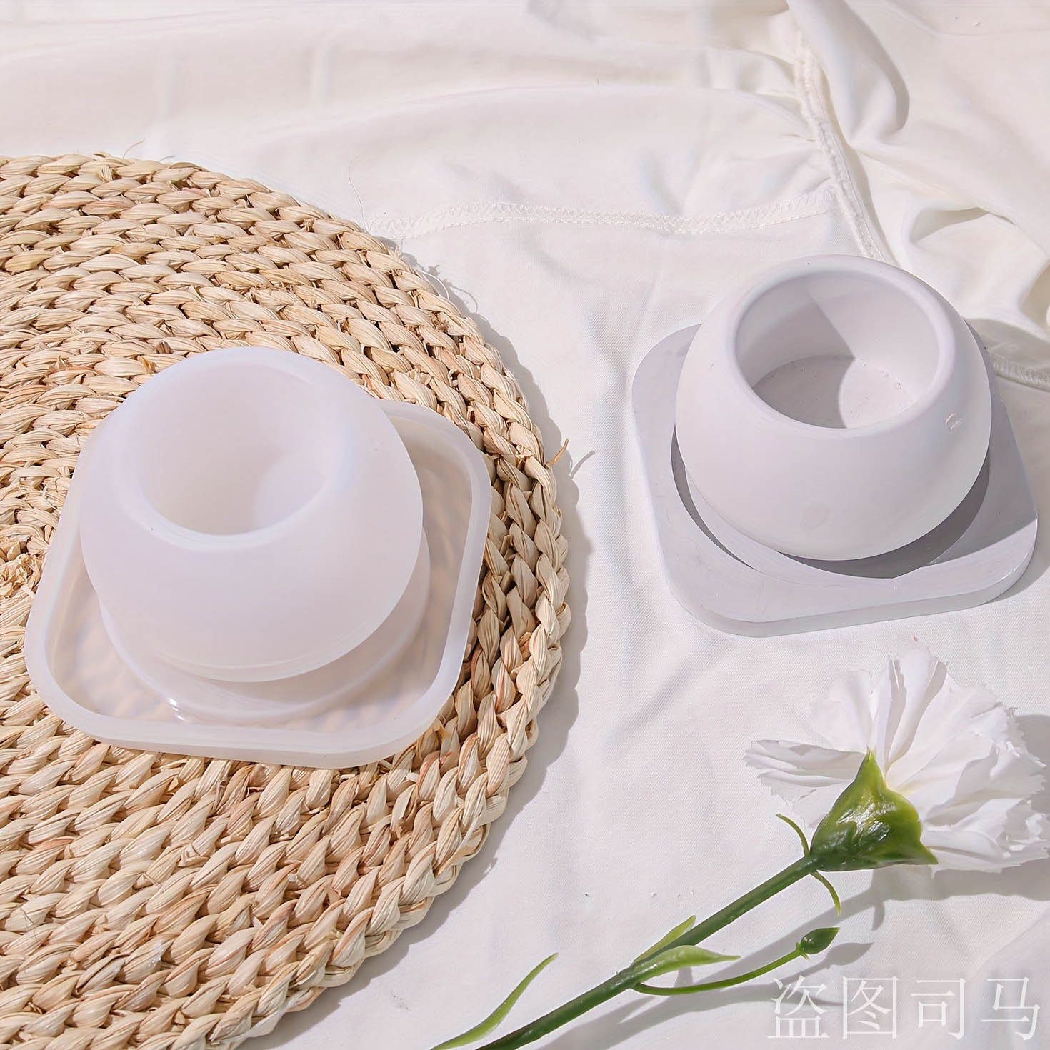 Concrete Flower Pot Mold with  - Terrazzo Pot Cement ulasan dan harga