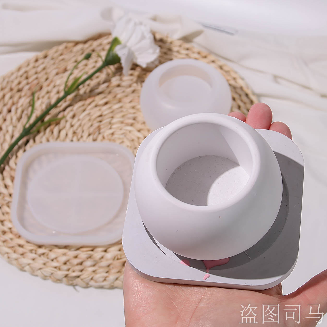Concrete Flower Pot Mold with  - Terrazzo Pot Cement ulasan dan harga