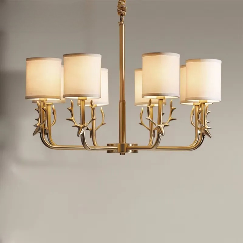 Copper Chandelier for Living R - Interior Design Kitchen And Living Room ulasan dan harga