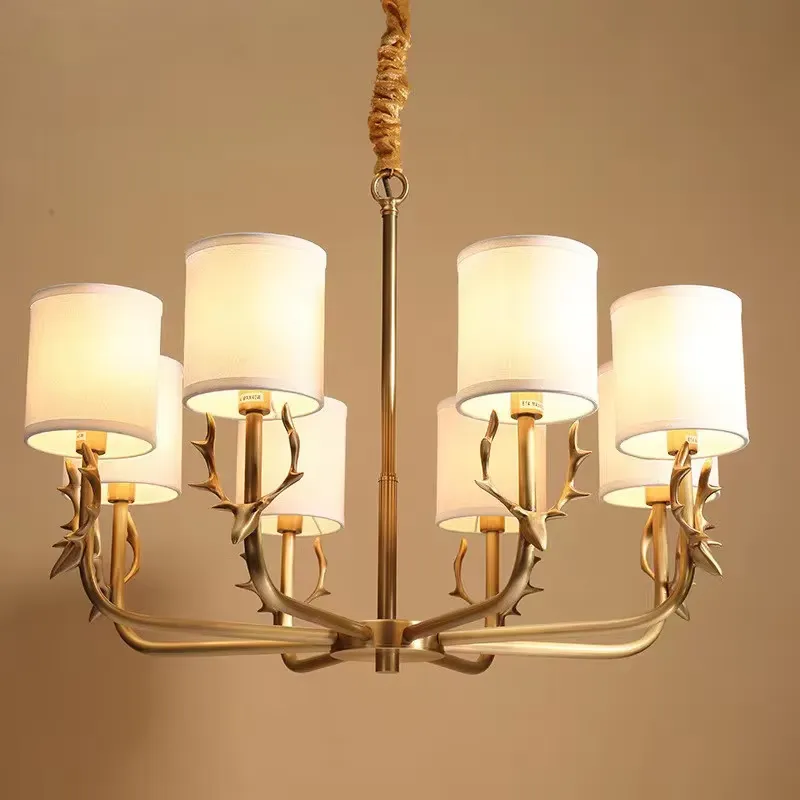 Copper Chandelier for Living R - Interior Design Kitchen And Living Room ulasan dan harga