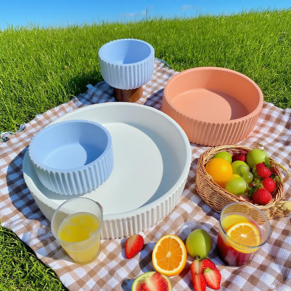 DIY Storage Bowl Gypsum Terraz - Terrazzo Pot Cement ulasan dan harga