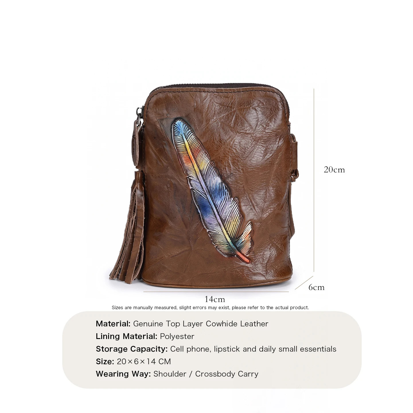 Women Mini Genuine Cowhide Cro - Interior Design Minimalist ulasan dan harga