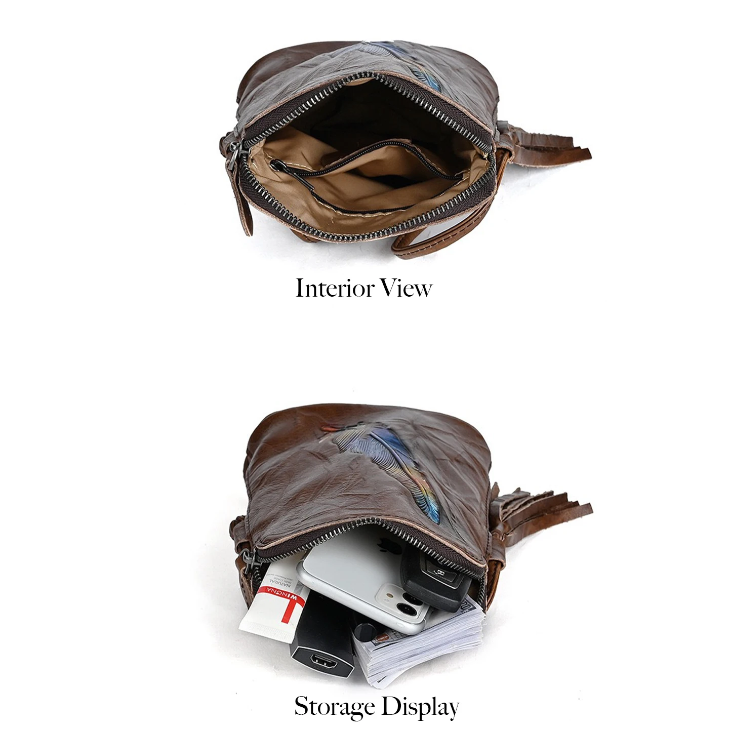 Women Mini Genuine Cowhide Cro - Interior Design Minimalist ulasan dan harga