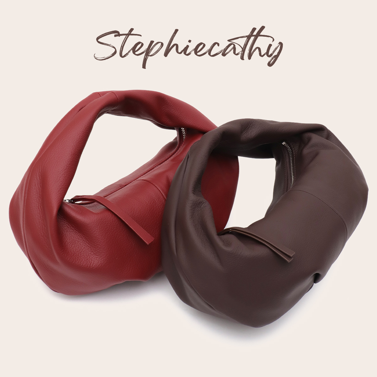 SC Soft Genuine Leather Hobo B - Interior Design Minimalist ulasan dan harga
