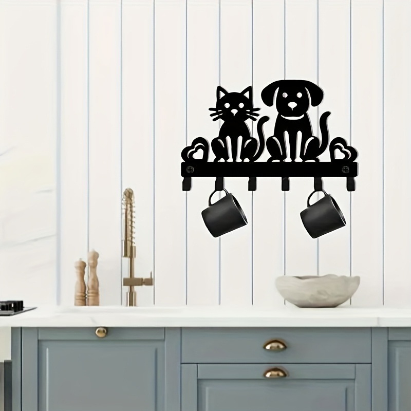 CIFBUY Iron Wall Art Cute Cat  - Interior Design Minimalist ulasan dan harga