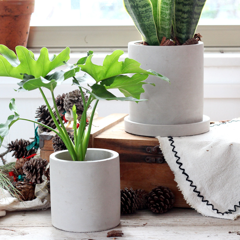 Large Flower Pot Silicone Mold - Terrazzo Pot Cement ulasan dan harga
