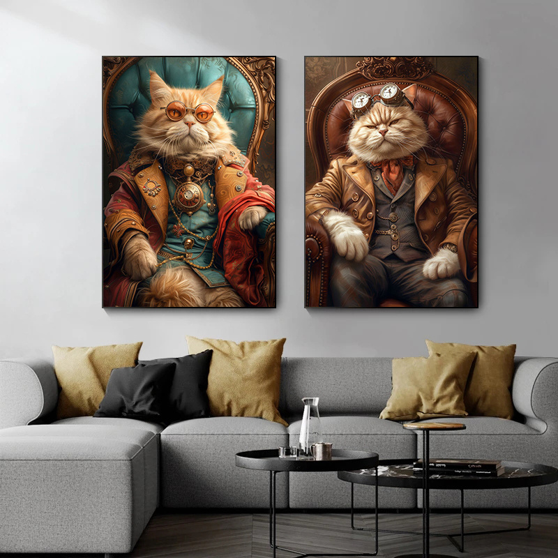 Cool Steampunk Animals Portrai - Interior Design Sketch ulasan dan harga