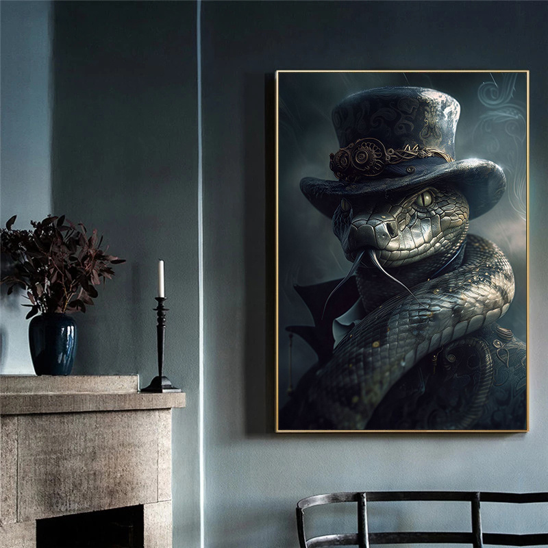 Cool Steampunk Animals Portrai - Interior Design Sketch ulasan dan harga