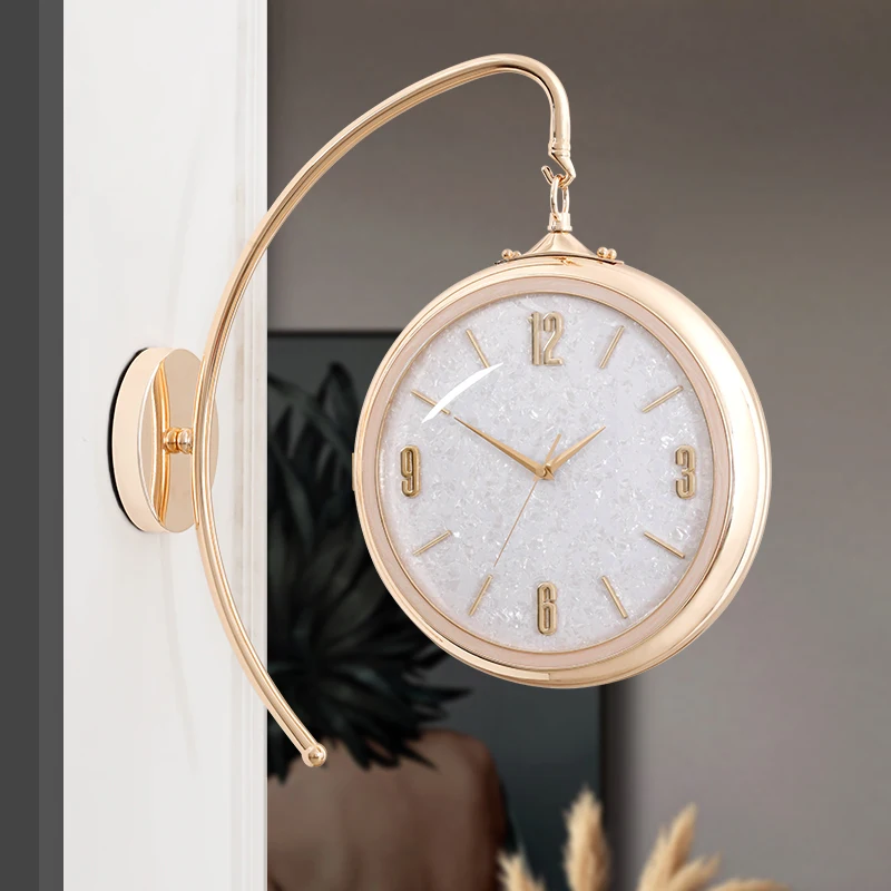 Nordic Luxury Wall Clocks Inte - Interior Design Kitchen And Living Room ulasan dan harga