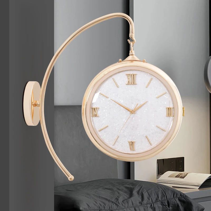 Nordic Luxury Wall Clocks Inte - Interior Design Kitchen And Living Room ulasan dan harga
