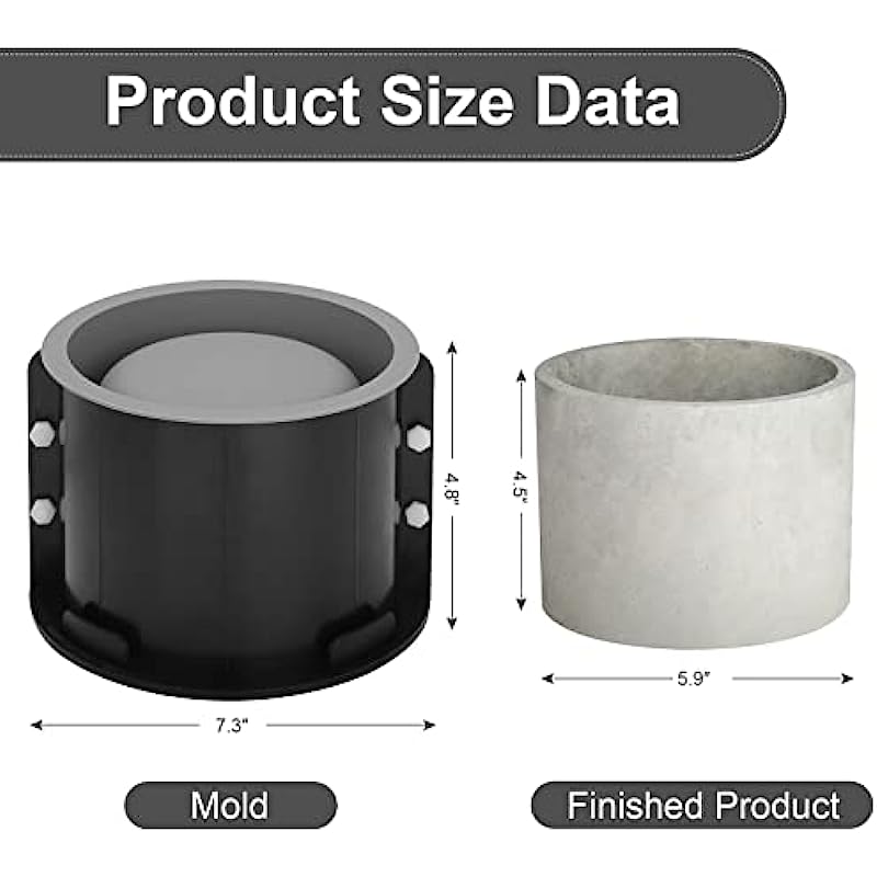 Silicone Molds for Cement Pots - Terrazzo Pot Cement ulasan dan harga