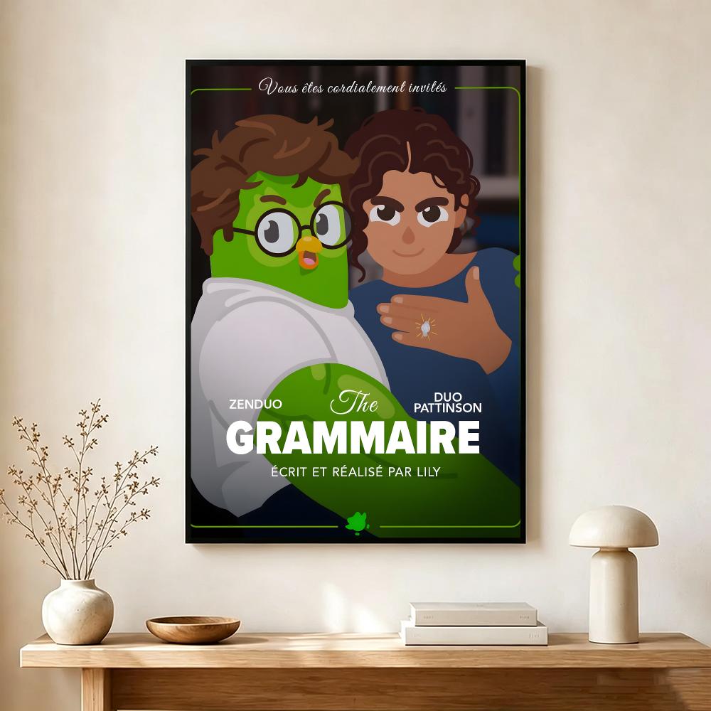 Language App D-duolingo Poster - Interior Design Apps ulasan dan harga
