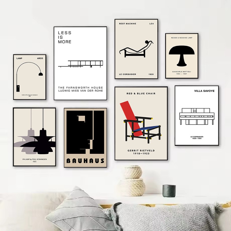 Classic Farnsworth House Bauha - Interior Design Landscape ulasan dan harga