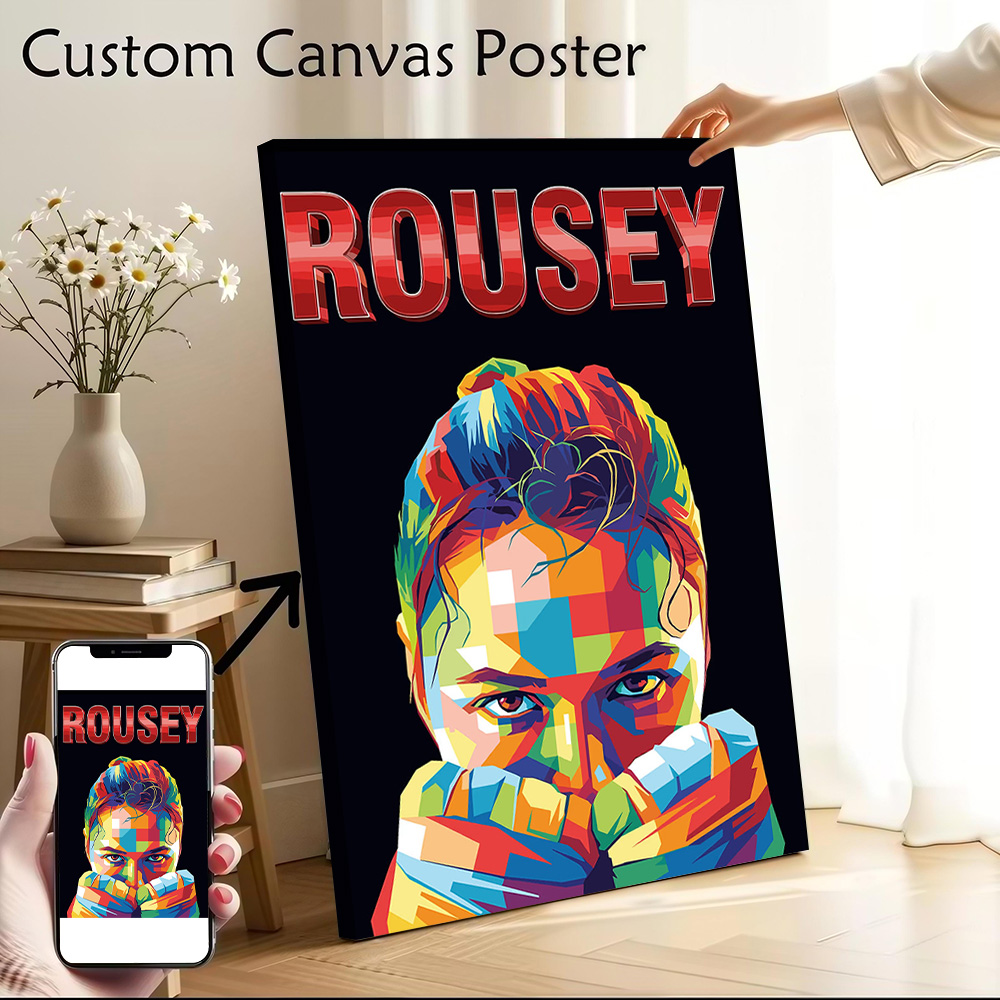 Rousey: Ronda Rousey Pop Art P - Interior Design Modern ulasan dan harga
