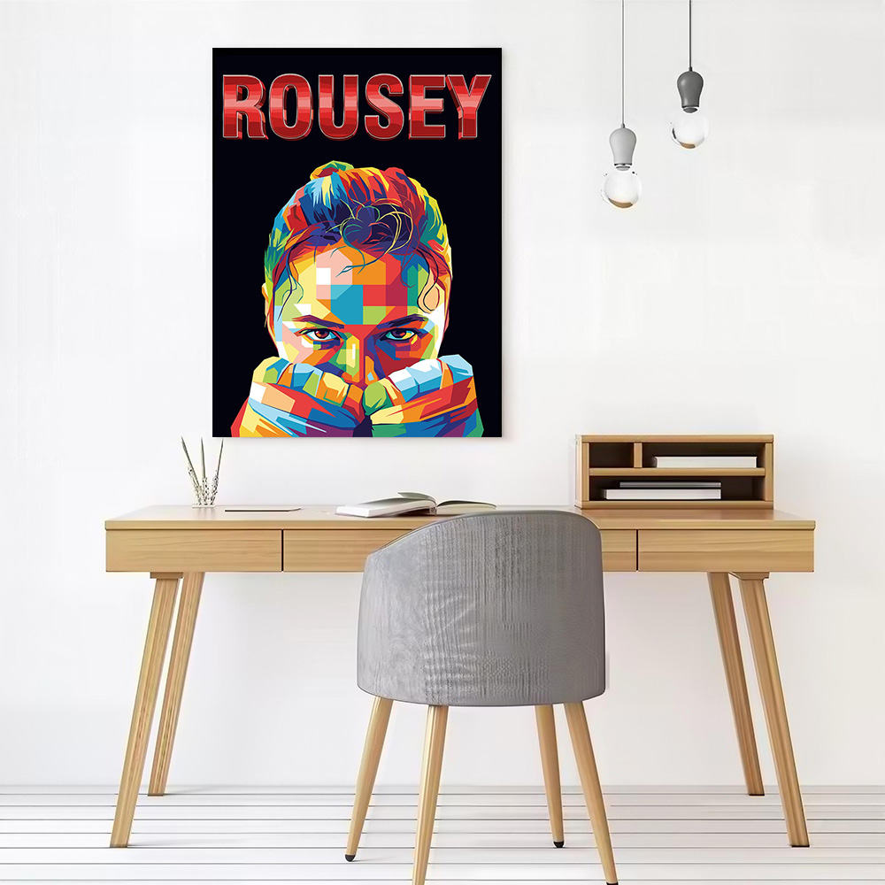 Rousey: Ronda Rousey Pop Art P - Interior Design Modern ulasan dan harga