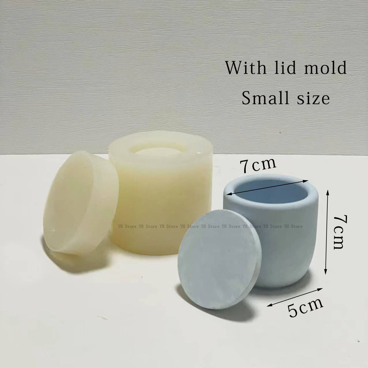 Cement Box Silicone Molds Terr - Terrazzo Pot Cement ulasan dan harga