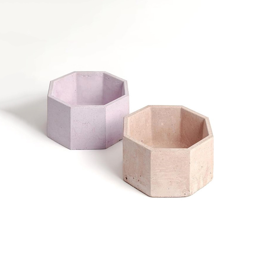 Cement Flower Pot Silicone Mol - Terrazzo Pot Cement ulasan dan harga