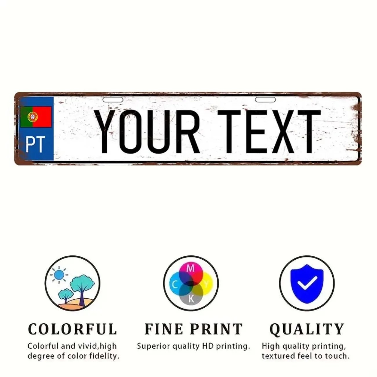1pc Personalized Retro Portugu - Interior Design Modern ulasan dan harga