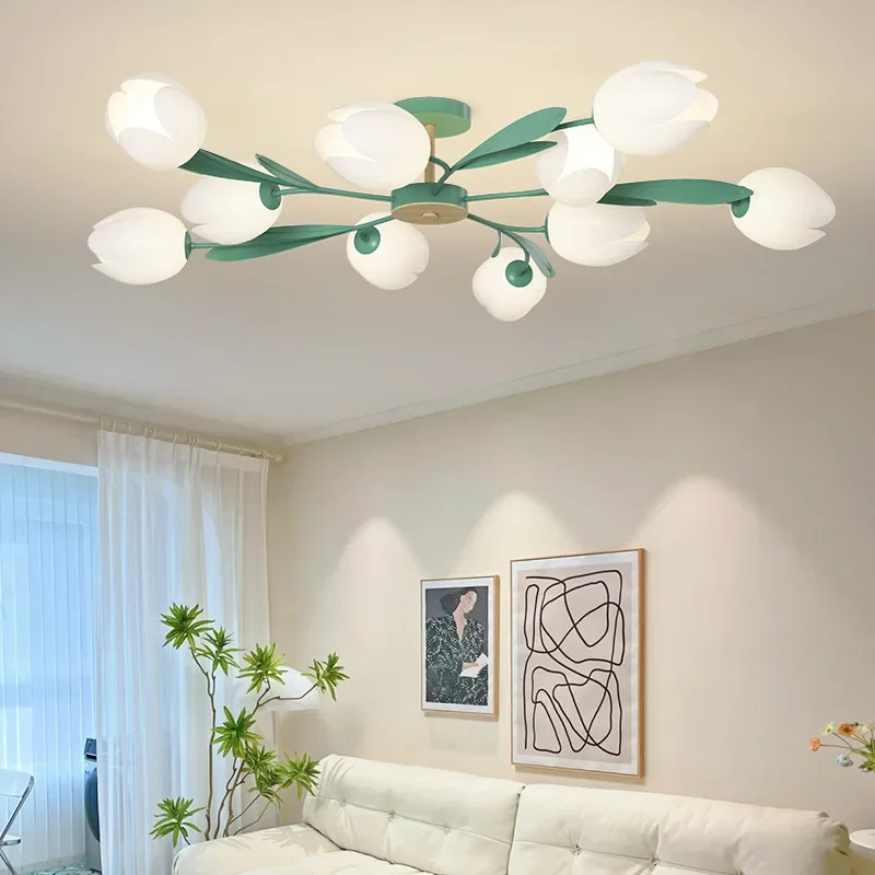 Flower Design Chandeliers Mode - Interior Design Kitchen And Living Room ulasan dan harga