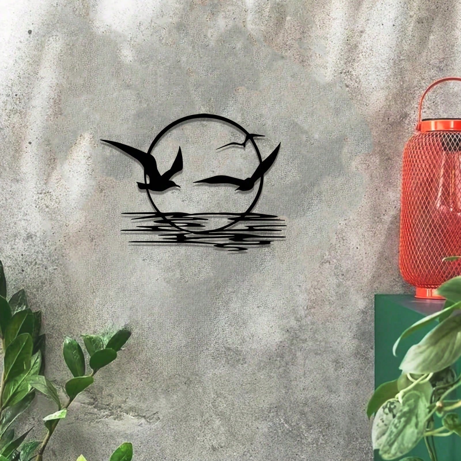 CIFBUY Iron Wall Art Coastal S - Interior Design Minimalist ulasan dan harga