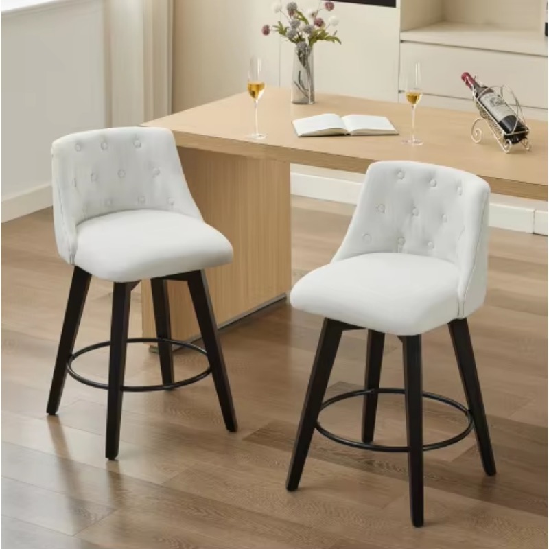 Modern style fabric bar stool  - Interior Design Kitchen And Living Room ulasan dan harga