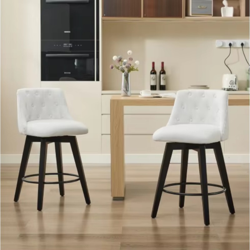 Modern style fabric bar stool  - Interior Design Kitchen And Living Room ulasan dan harga